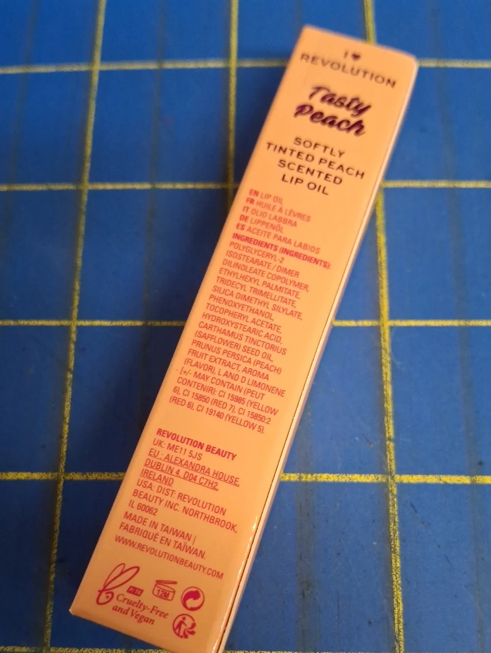 Revolution Tasty Peach Lip Oil — Peach Juice